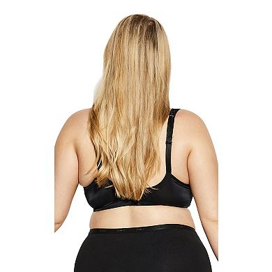 Avenue Women's Lace Balconette Bra Contouring Floral Underwire Mesh Stretch Supportive