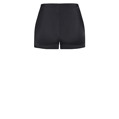 Avenue Women's Plus Size Swim Boy Short