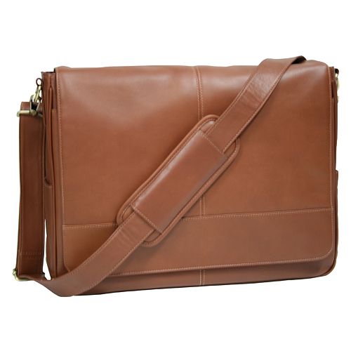 Royce Leather Laptop Messenger Bag