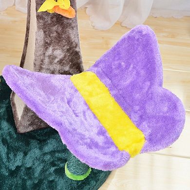 Catry Cat Tree - Plush Levels & Toys Design (wonderland)