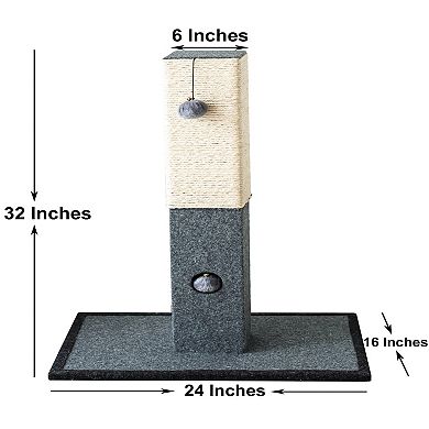 Catry Cat Scratcher - Natural Sisal (natural Minimalist)