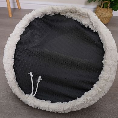 Petpals Anxiety Calming Cat Bed - 12"h, Attachable, Medium, Rose Cradle
