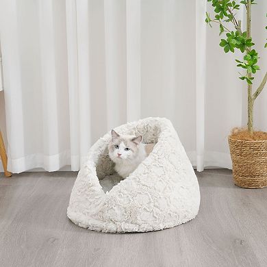 Petpals Anxiety Calming Cat Bed - 12"h, Attachable, Medium, Rose Cradle