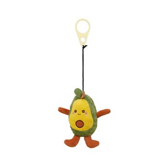 Petpals Attachable Crinkle Cat Toy - 5"h, Pocket, Small, Avocado Bud