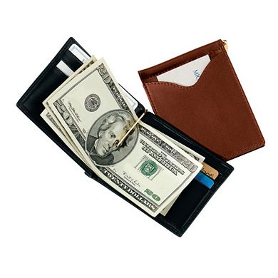 Royce Leather Cash Clip Wallet
