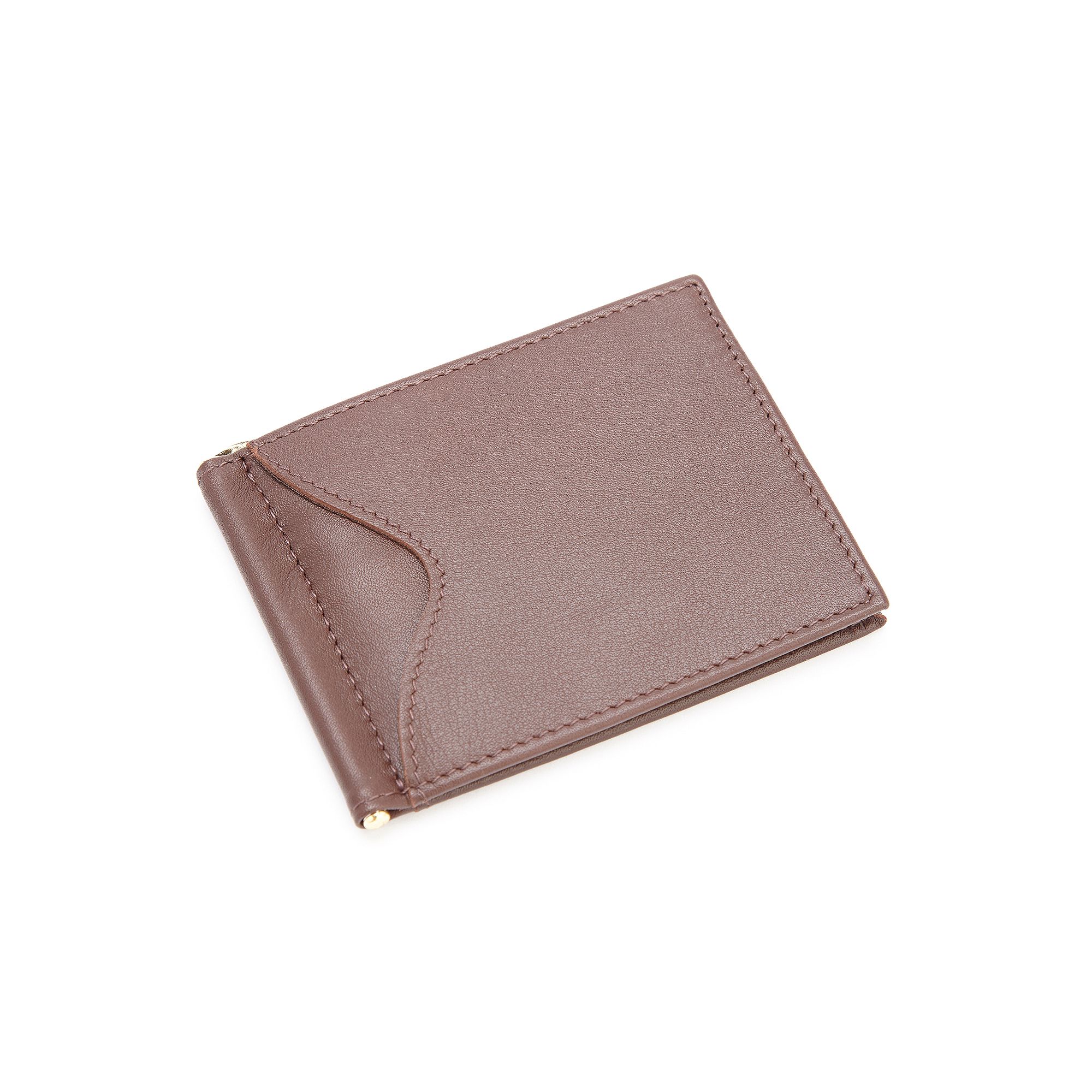 Royce Leather Cash Clip Wallet, Coco