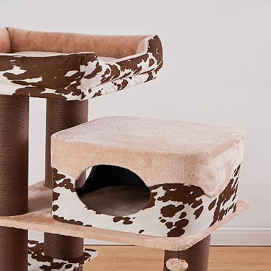 PetPals 50” Grand Maine Coon™ Cat Tree Cowboy