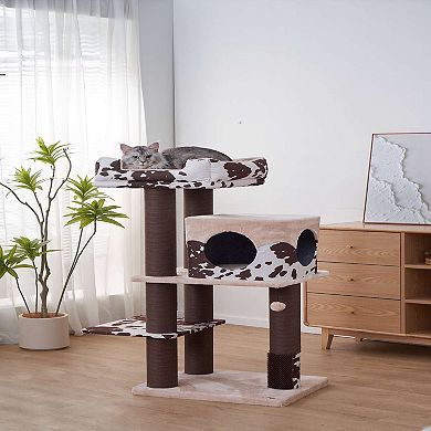 PetPals 50” Grand Maine Coon™ Cat Tree Cowboy