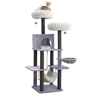 Catry Cat Tree - 7 Levels With Condo & Hammock (bradbury)