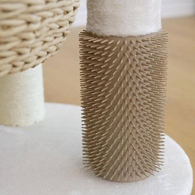 Petpals Sustainable Handwoven Cat Tree - 49"h, 5 Level, Medium, Pharaoh V2