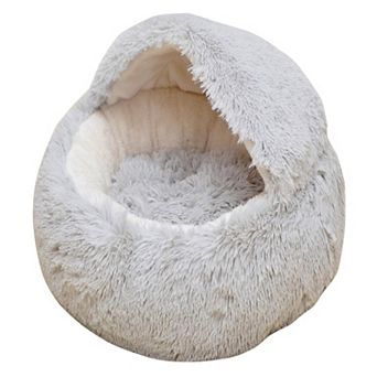Petpals Anxiety Calming Cat Bed - 11"h, Soft, Medium, Igloo