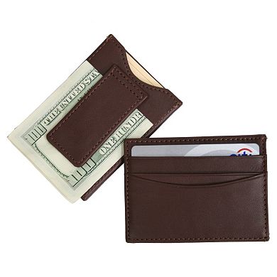 Royce Leather Magnetic Money Clip Wallet