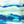 Blue Watercolor Stripe
