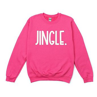 Jingle Bold Raised Print Sweatshirt