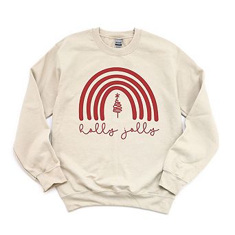 Holly Jolly Rainbow Sweatshirt