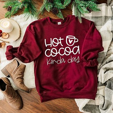 Hot Cocoa Kinda Day Sweatshirt