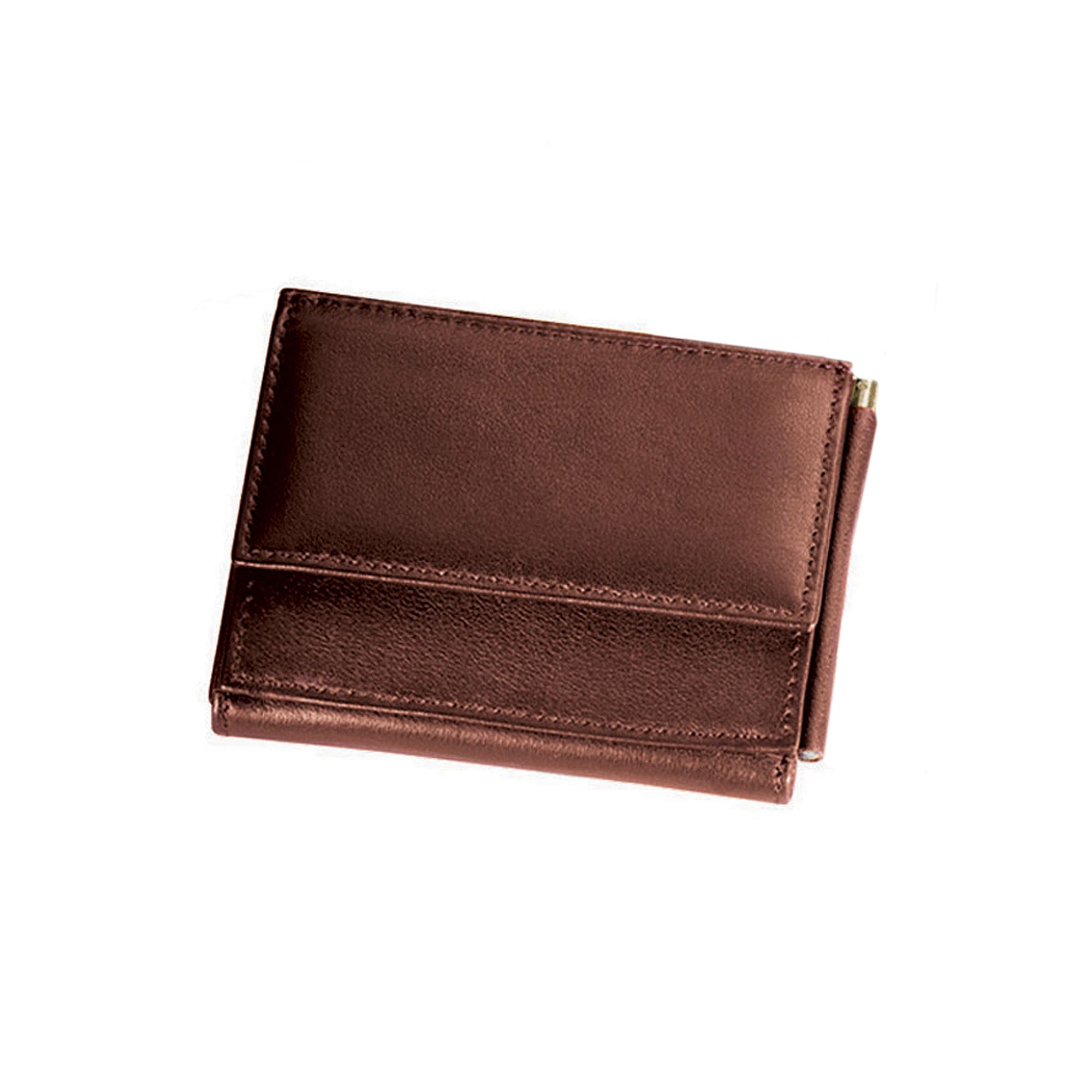 Royce Leather Money Clip Wallet, Coco
