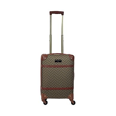 Kathy Ireland Vintage Trunk 2-pc. Hardside Luggage Set