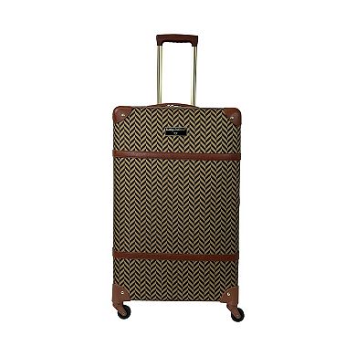 Kathy Ireland Vintage Trunk 2-pc. Hardside Luggage Set