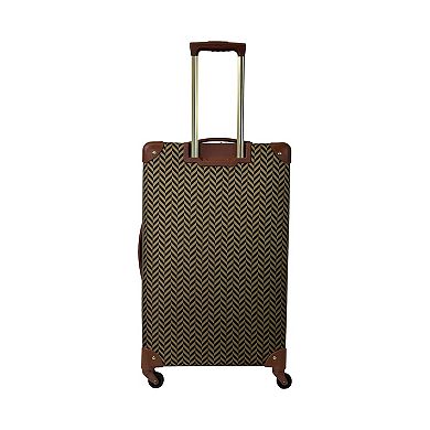 Kathy Ireland Vintage Trunk 2-pc. Hardside Luggage Set