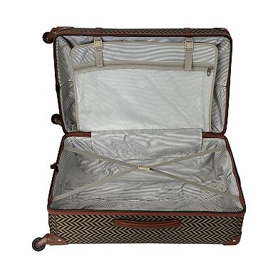 Kathy Ireland Vintage Trunk 2-pc. Hardside Luggage Set