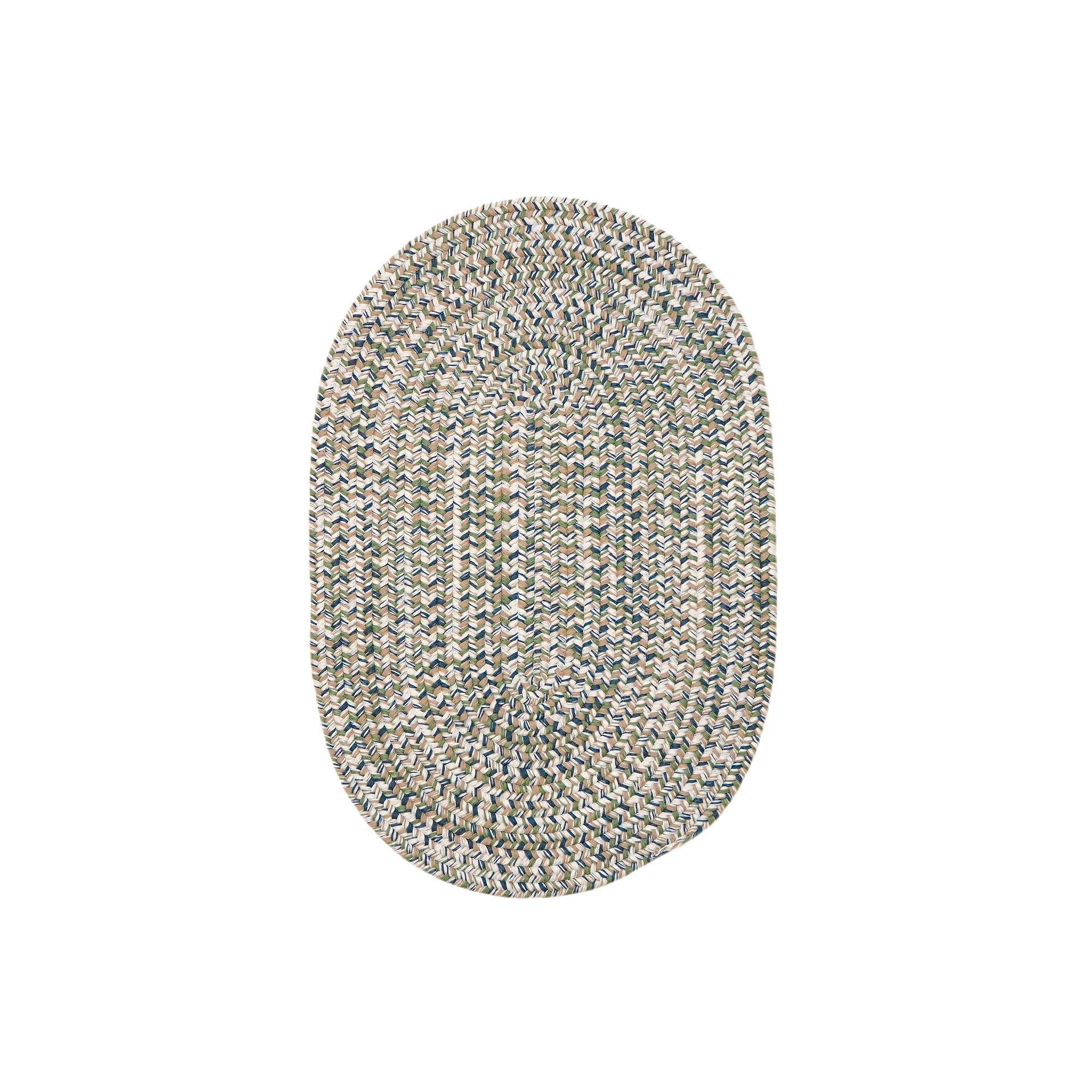 Colonial Mills Maple Reversible Tweed Braided Area Rug, Daybreak