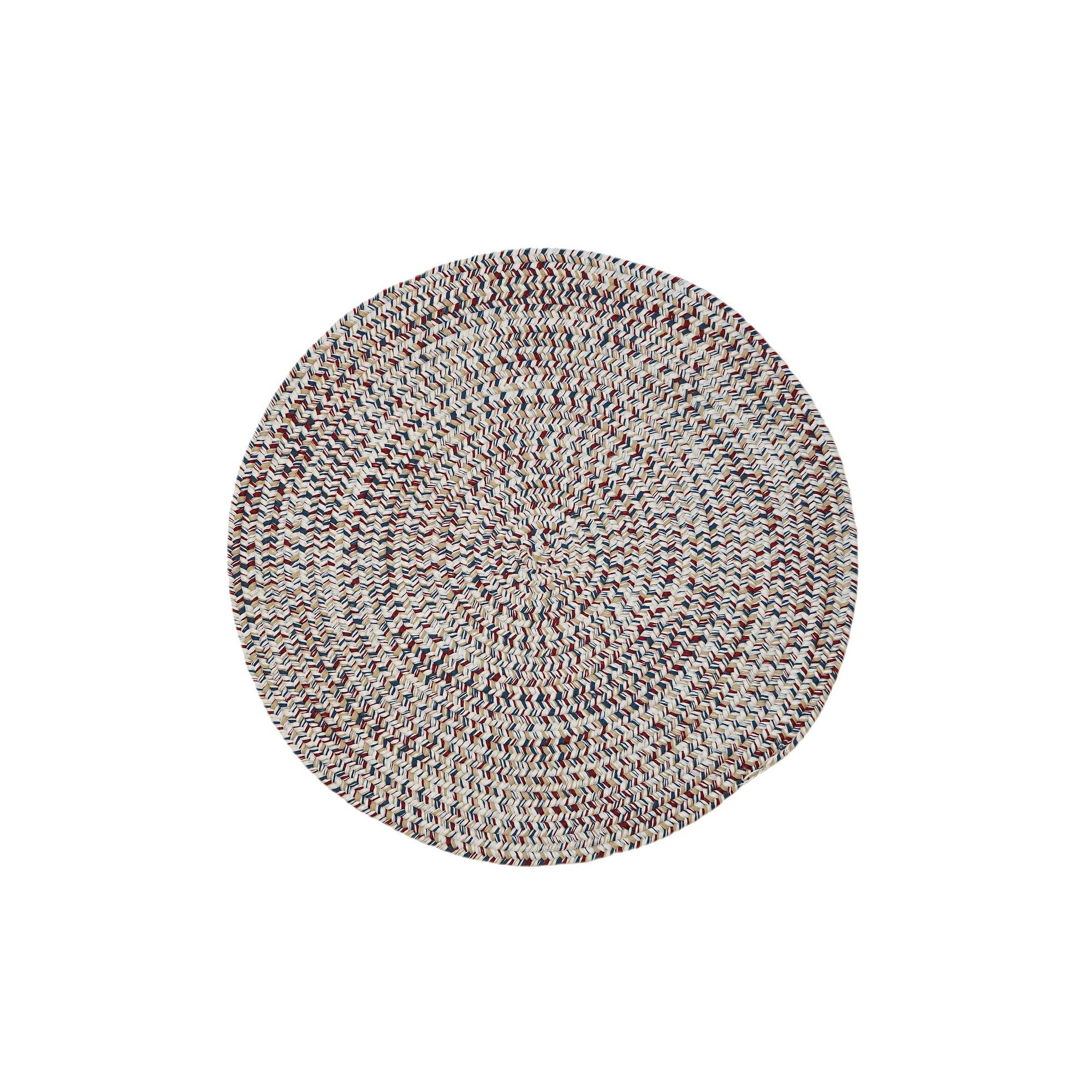 Colonial Mills Maple Reversible Tweed Round Area Rug, Americana