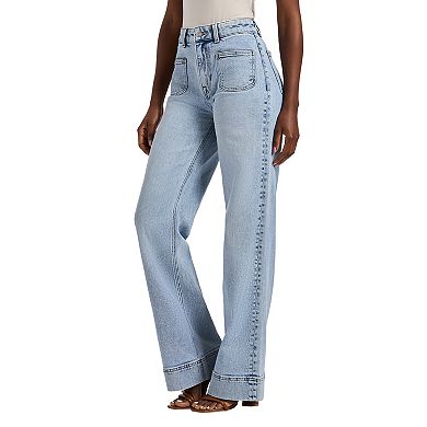 Women's Buffalo Jeans Amy High Rise Wide Leg Jeans