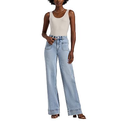 Women's Buffalo Jeans Amy High Rise Wide Leg Jeans