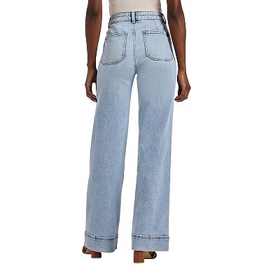 Women's Buffalo Jeans Amy High Rise Wide Leg Jeans