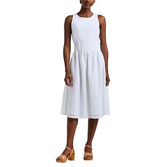 Women's Buffalo Jeans Reyna Eyelet Midi Dress