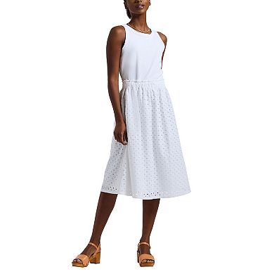 Women's Buffalo Jeans Reyna Eyelet Midi Dress