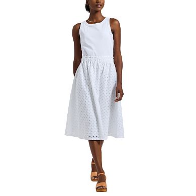 Women's Buffalo Jeans Reyna Eyelet Midi Dress
