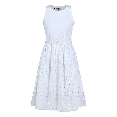 Women's Buffalo Jeans Reyna Eyelet Midi Dress