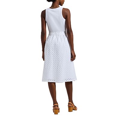 Women's Buffalo Jeans Reyna Eyelet Midi Dress