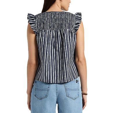 Women's Buffalo Jeans Suttonella Flutter Sleeve Top