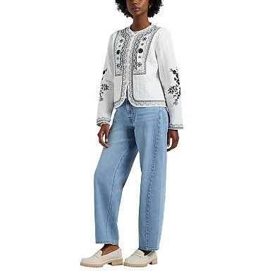 Women's Buffalo Jeans Juneau Embroidered Quilted Jacket