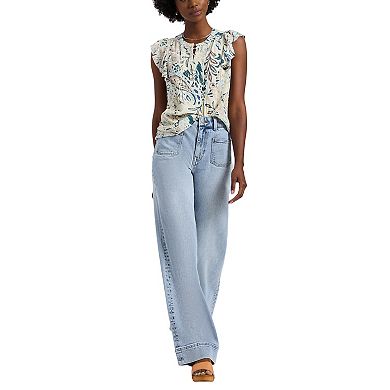 Women's Buffalo Jeans Sophianna Flutter Sleeve Blouse