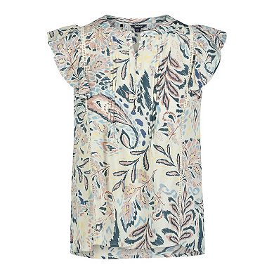 Women's Buffalo Jeans Sophianna Flutter Sleeve Blouse