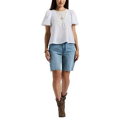 Women's Buffalo Jeans Bambi High Rise Bermuda Shorts