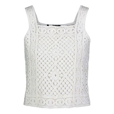 Women's Buffalo Jeans Wylaney Crochet Cropped Sweater