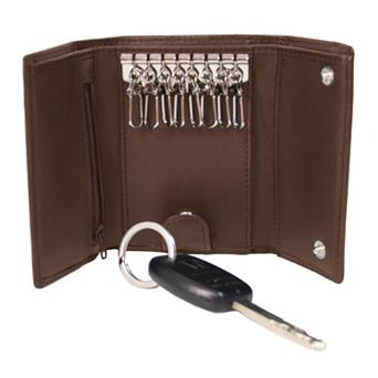 Royce Leather Key Chain Wallet