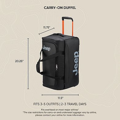 Jeep Rolling Duffel - JS009D
