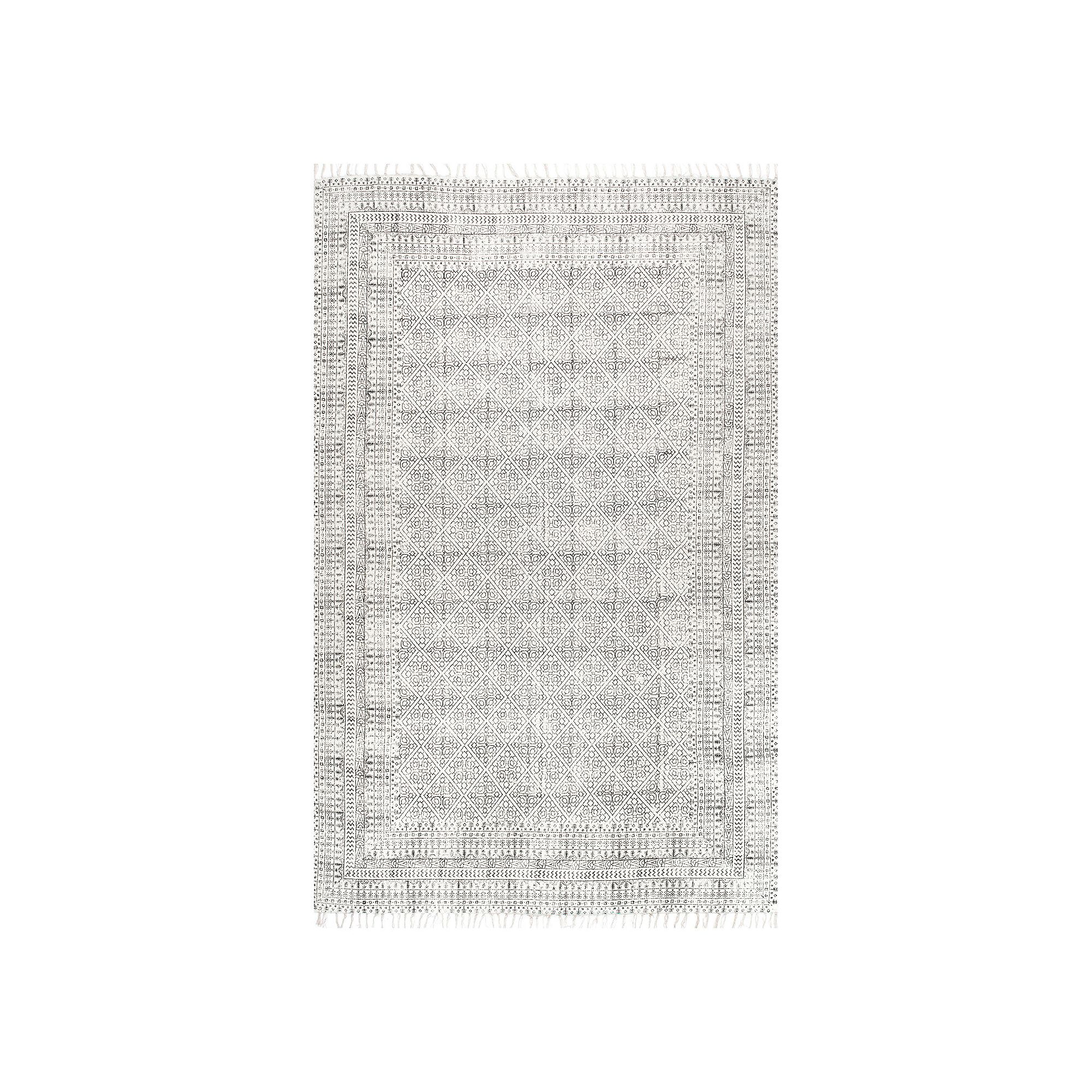 nuLOOM Flatweave Rita Moroccan Trellis Area Rug, Ivory