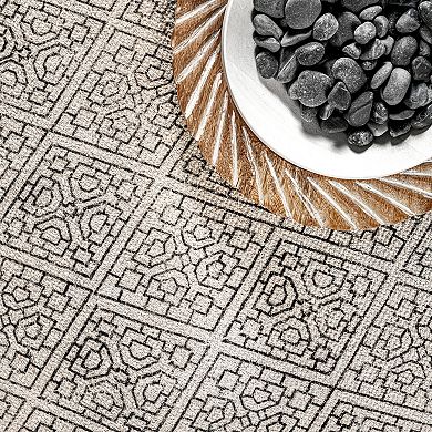 nuLOOM Flatweave Rita Moroccan Trellis Area Rug