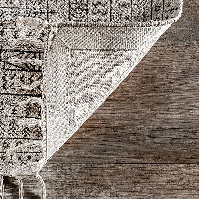 nuLOOM Flatweave Rita Moroccan Trellis Area Rug