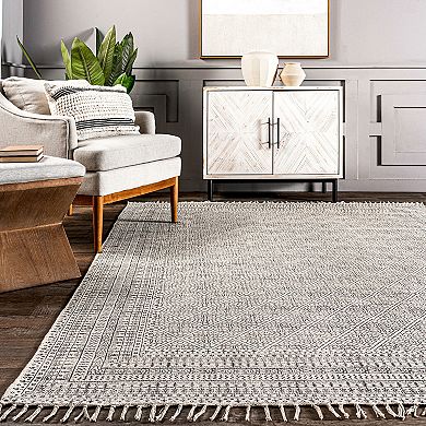 nuLOOM Flatweave Rita Moroccan Trellis Area Rug