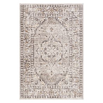 nuLOOM Devika Vintage Traditional Medallion Area Rug