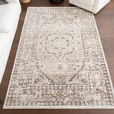 nuLOOM Devika Vintage Traditional Medallion Area Rug