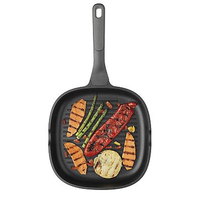 BergHOFF Leo Stone+ Nonstick Ceramic 10.25-in. Grill Pan
